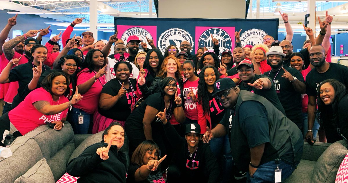 CallieField's tweet image. #WeWontStop isn’t just a saying, it’s a way of life. Great talks today with the @TMobile Augusta team...Incredible stories of personal triumph and professional development in #TEX #WinTheWorld-Thanks @RachRo03 and team!