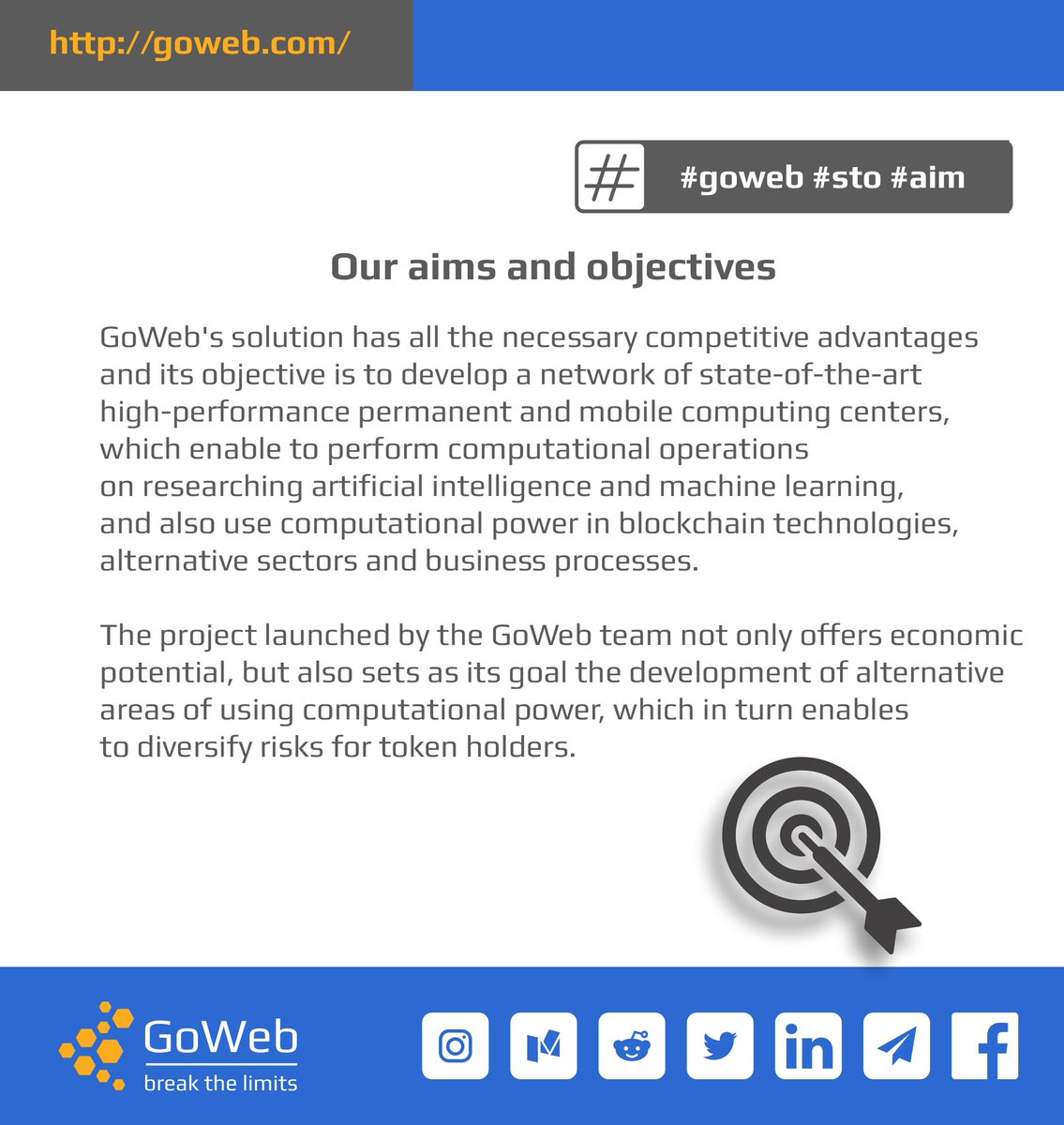 GoWebSTO's tweet image. 📍 Our aims and objectives

goweb.com 

#goweb #sto #aim