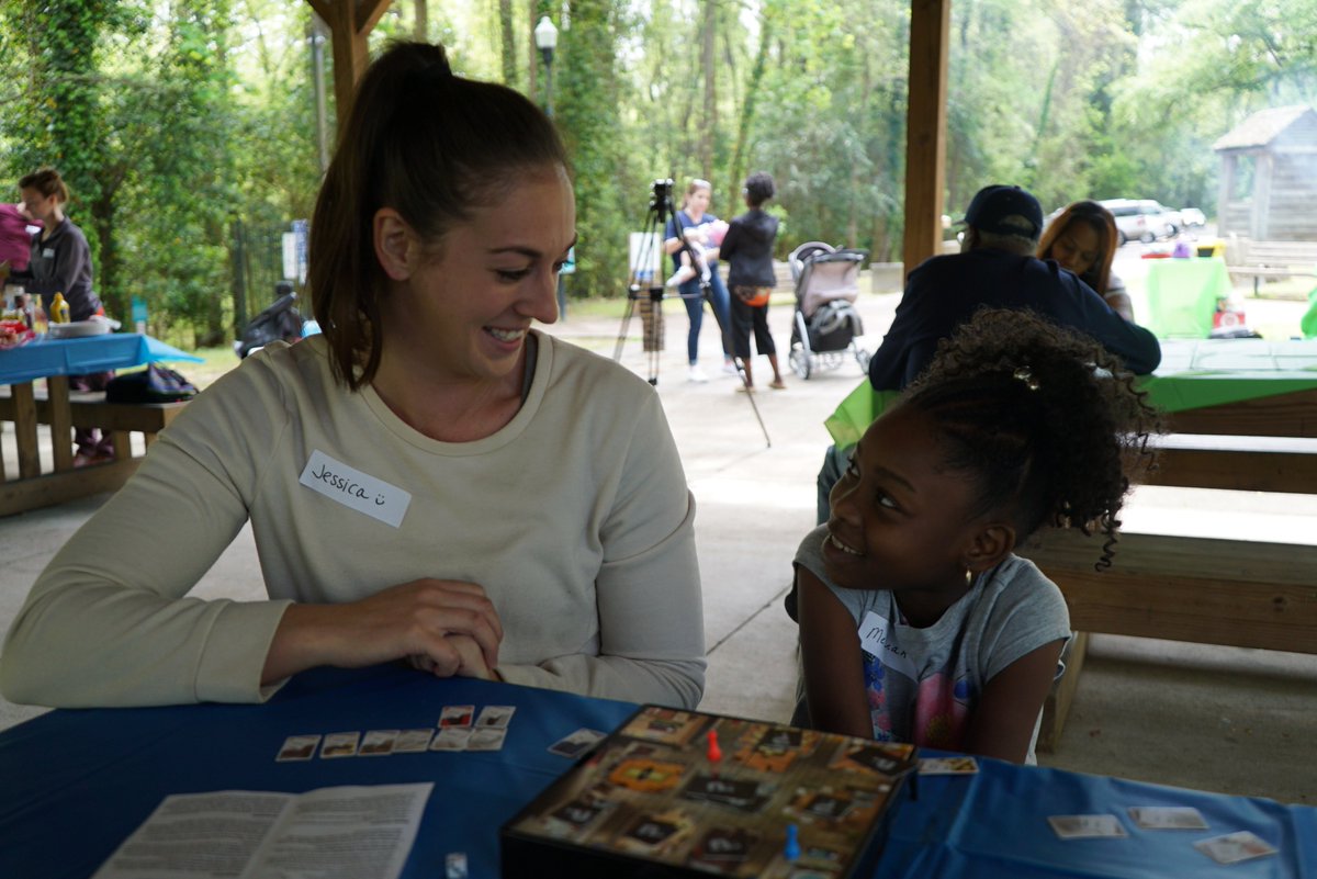MidlandsHabitat's tweet image. The clouds parted and the sun came out in time for our first ever Family Fun Day at Riverfront Park in @WestColumbiaSC . Our incredible @UofSC College of Social Work interns planned the day. We have such a hardworking group- It was  nice to kick back and relax together today!