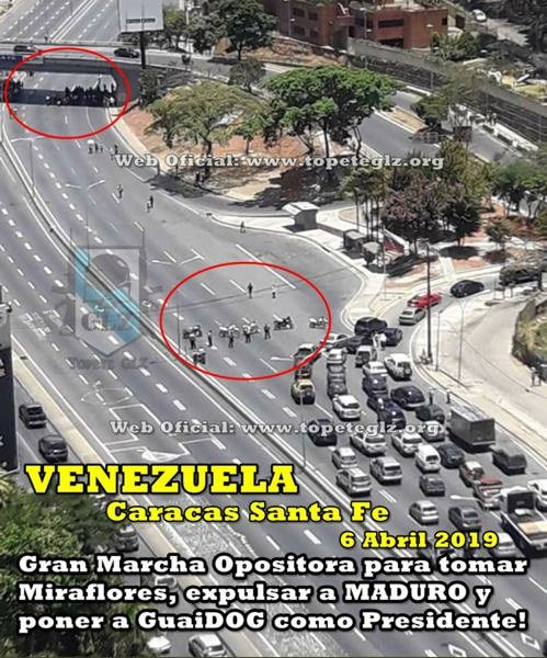 Con estos 4 gatos pretenden derrocar al pueblo de Bolívar y Chávez?
Señores opositores, no sigan desgastándose, dejen ya el show y vamos a trabajar por Venezuela.
#PuebloEnDefensaDeLaRevolución