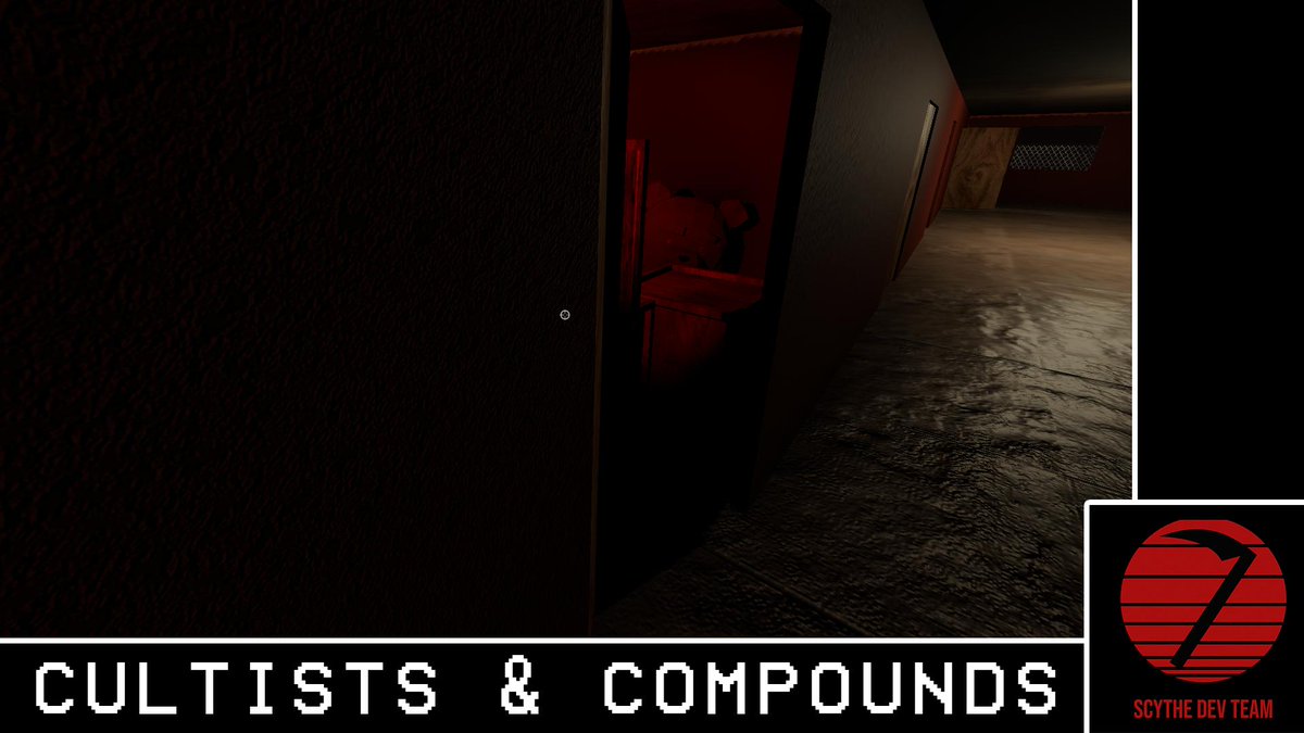 scythedevteam's tweet photo. Lifeless eyes, black eyes, like a dolls eyes....
#screenshotsaturday #gamedev #indiedev #indiegamedev #games #unity #cultistsandcompounds #scythedevteam #northburygrove #scythesaga #cult #indiehorror #cultsimulator #pcgames #PCgamer #BlakeyBear #speechfromJaws #FPS https://t.co/K7P7TPjK4K