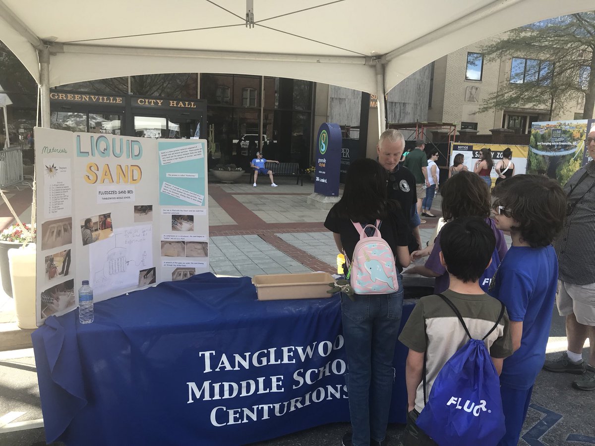 Had a great time at iMAGINE Steam Fest! Loved seeing <a href="/TMSCenturions/">Tanglewood Middle</a> Liquid Sand display