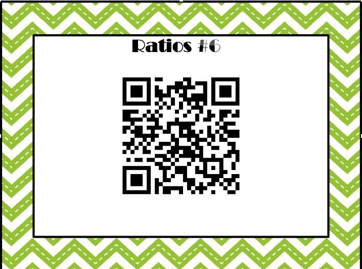 Miss_Kerby's tweet photo. Love incorporating technology within the classroom ! I posted QR codes all around the classroom and in the hallway. When students scanned the QR code, it would prompt them with a question related to ratios. This was a fun and interactive lessons that got my students up and moving https://t.co/x3FlLlXeTk