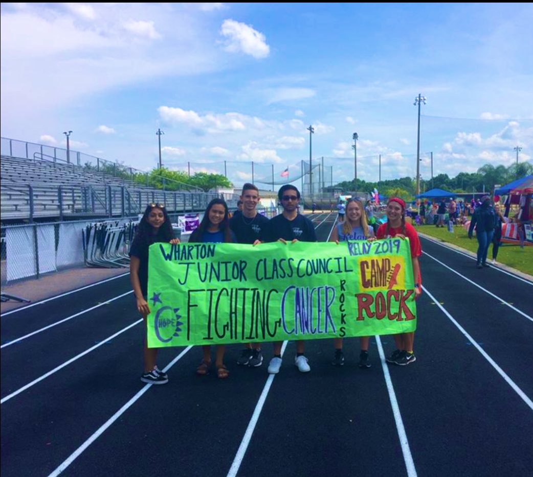 WhartonWildcats's tweet photo. Happening Now: Relay For Life! #WeAreWharton https://t.co/9YWTVLPyfO