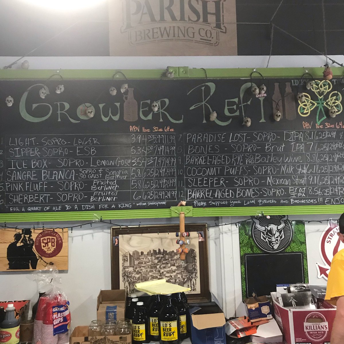 Now this is a tap takeover. Thank you <a href="/LDsBeerRun/">LDsBeerRun</a>, <a href="/soprobrewco/">Southern Prohibition</a> &amp; <a href="/SouthernBevCo/">Southern Beverage</a>!