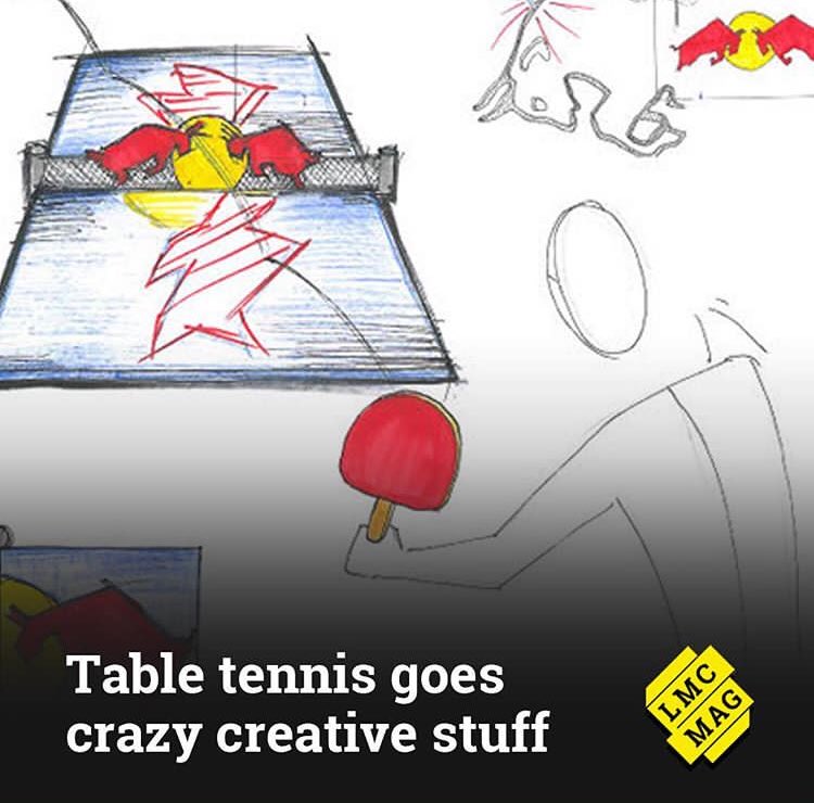 LiebherrMC's tweet photo. Crazy, creative and cool ideas are our thing - so, be differenTT. In our new stories on https://t.co/L5njG100FA we present you a small but fine selection of projects that are as great as our sport is. ⚡️🏓💥So have a look 👀 https://t.co/jrW3N3ZxFq