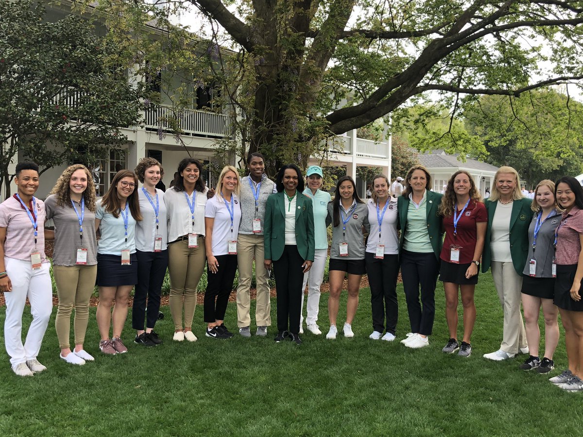 noahsyken's tweet photo. Today #IBMSports hosted the first IBM Woman’s leadership event at Augusta National. Had 40 great college student athletes come and spend the day with some accomplished leaders including our CEO Ginni Rometty, Condi Rice, Annika Sorenstam, and Heidi Uberoth. Great day. https://t.co/LCuNjjSSIg