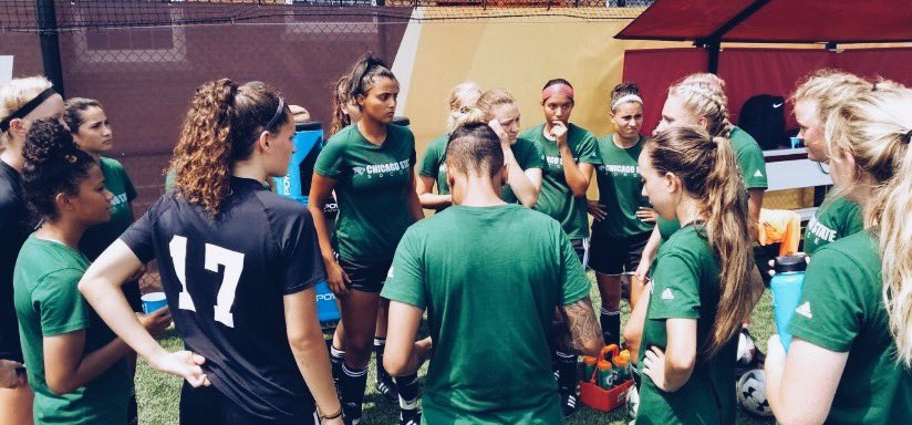ChiStateCougars's tweet photo. Chicago State’s women’s soccer team beat Valpo for the first time in program history today in addition to claiming their first DI win! The Cougars beat the Crusaders 1-0 to secure the W in their off season.

#CougsCan https://t.co/Jpmtz1EKAY