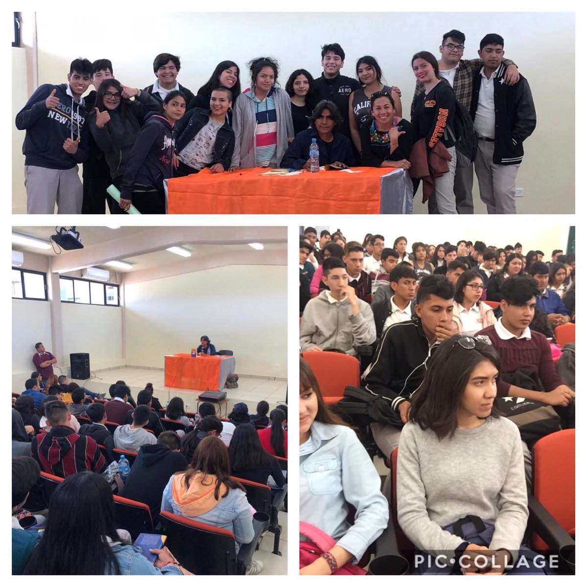 cobach_sonora's tweet photo. En el plantel Nogales se presentó el poemario “Acerca de la Luz” por el maestro jubilado de nuestra institución Conrado Córdova Trejo, ante la comunidad escolar y los miembros de la sala de lectura. #SomosCobach fomentando la lectura 📚✅ https://t.co/o0e3rmByjO