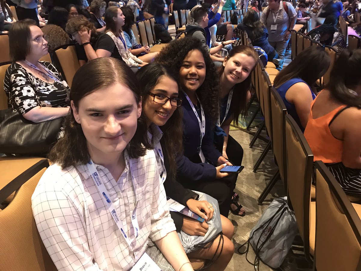 AmberEstlund's tweet photo. Last day at #PTKCatalyst! Lots of learning and now time for the awards gala! #SPCnews #SPCollege #SPCSeminole #IamPTK https://t.co/lEcwlL5vx9
