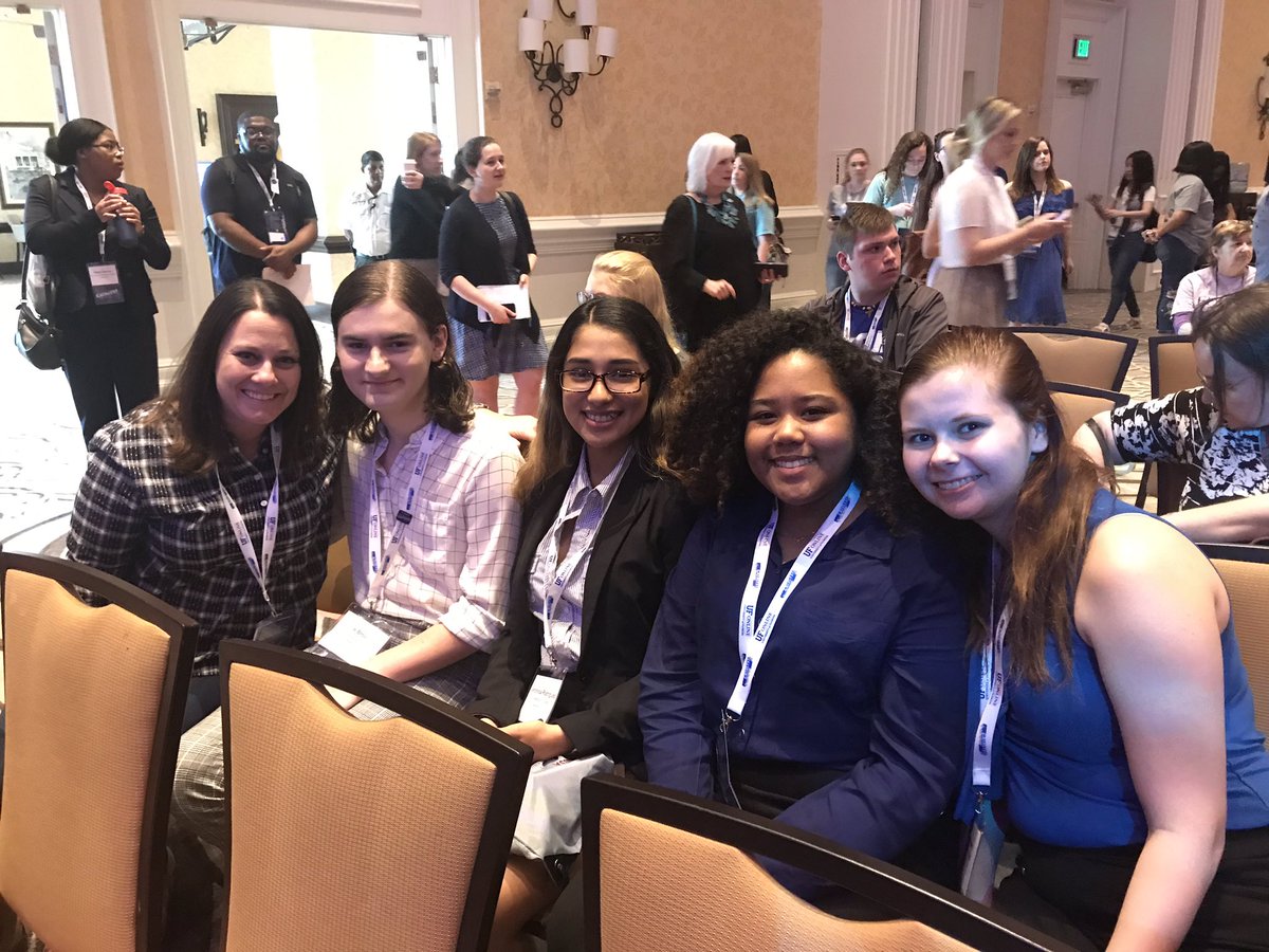 AmberEstlund's tweet photo. Last day at #PTKCatalyst! Lots of learning and now time for the awards gala! #SPCnews #SPCollege #SPCSeminole #IamPTK https://t.co/lEcwlL5vx9