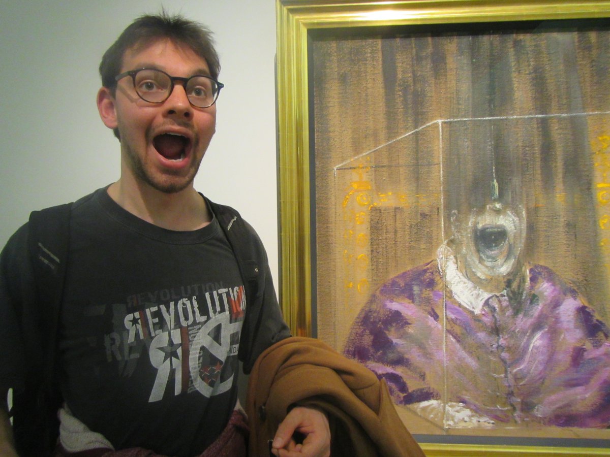 EonPottsArts's tweet image. Life imitates Art @ThomasIanPotts at @HattonGallery and the superb film by #alanbutler a must #go2 exhibition at @balticmill 
#gateshead #Newcastle @NEDaysOut @Englands_NE @bbcnewcastle #art #artist #painting @visitnewcastle_ #acting #eonarts #cannydayout #paint @altweet_pet