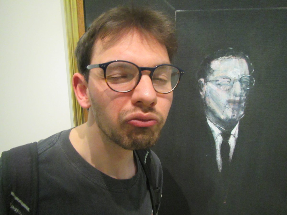 EonPottsArts's tweet image. Life imitates Art @ThomasIanPotts at @HattonGallery and the superb film by #alanbutler a must #go2 exhibition at @balticmill 
#gateshead #Newcastle @NEDaysOut @Englands_NE @bbcnewcastle #art #artist #painting @visitnewcastle_ #acting #eonarts #cannydayout #paint @altweet_pet