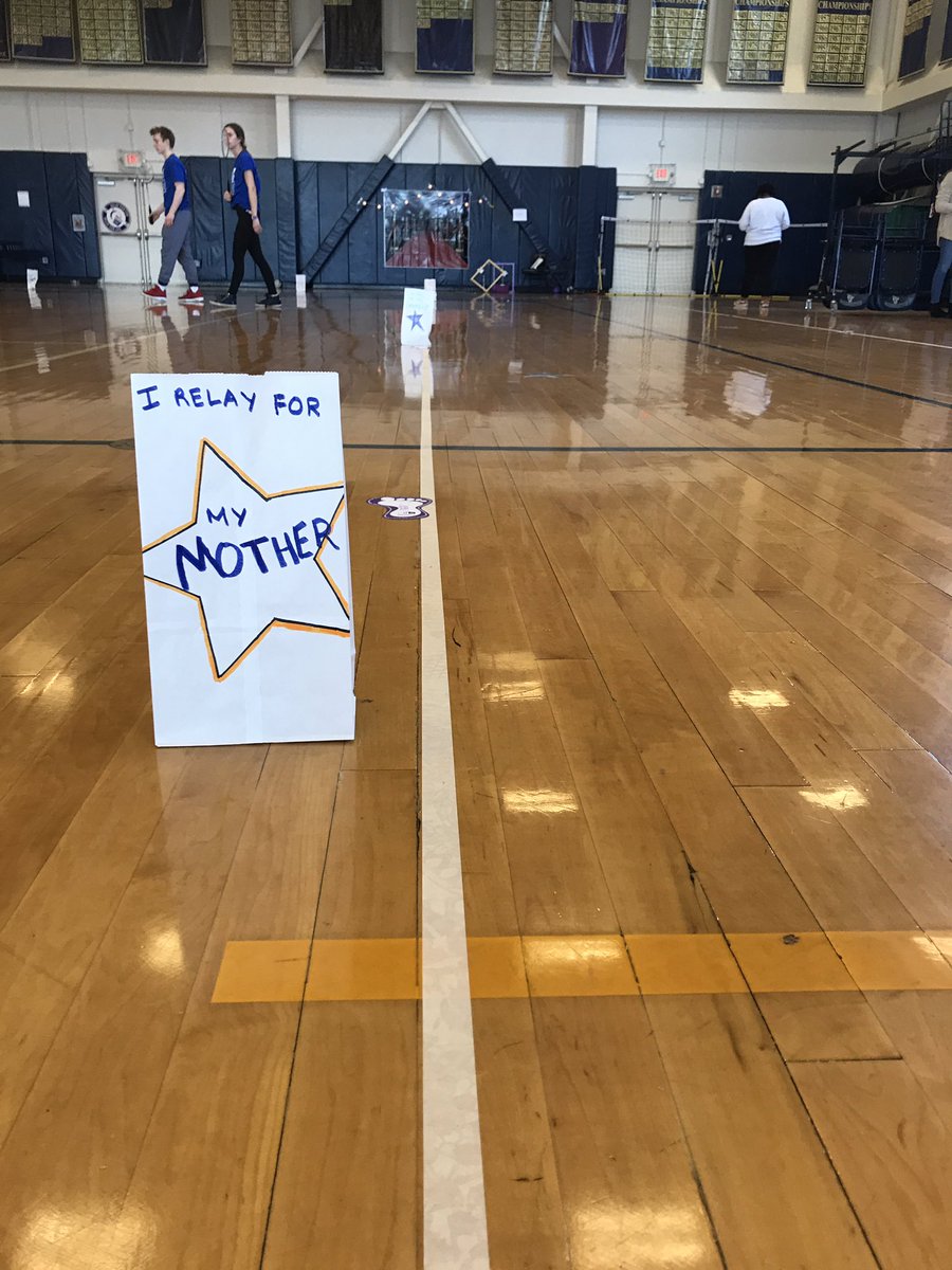 beckathornburg's tweet photo. Canisus High School is hosting its  @RelayForLife fundraiser for cancer research. Students and survivors are walking the track to celebrate life.@WKBW https://t.co/vezqeCXdvI