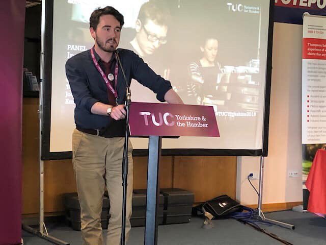 gmbyoungyorks's tweet photo. Our young members have been very active so far at this weekends @TUCYorksHumber conference in Doncaster. Well done team! https://t.co/YsVXzQIicJ