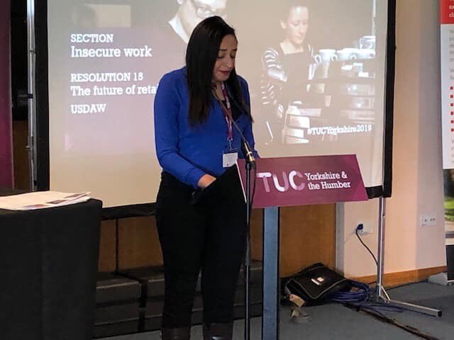 Our young members have been very active so far at this weekends <a href="/TUCYorksHumber/">TUC Yorkshire & Humber - archived</a> conference in Doncaster. Well done team!
