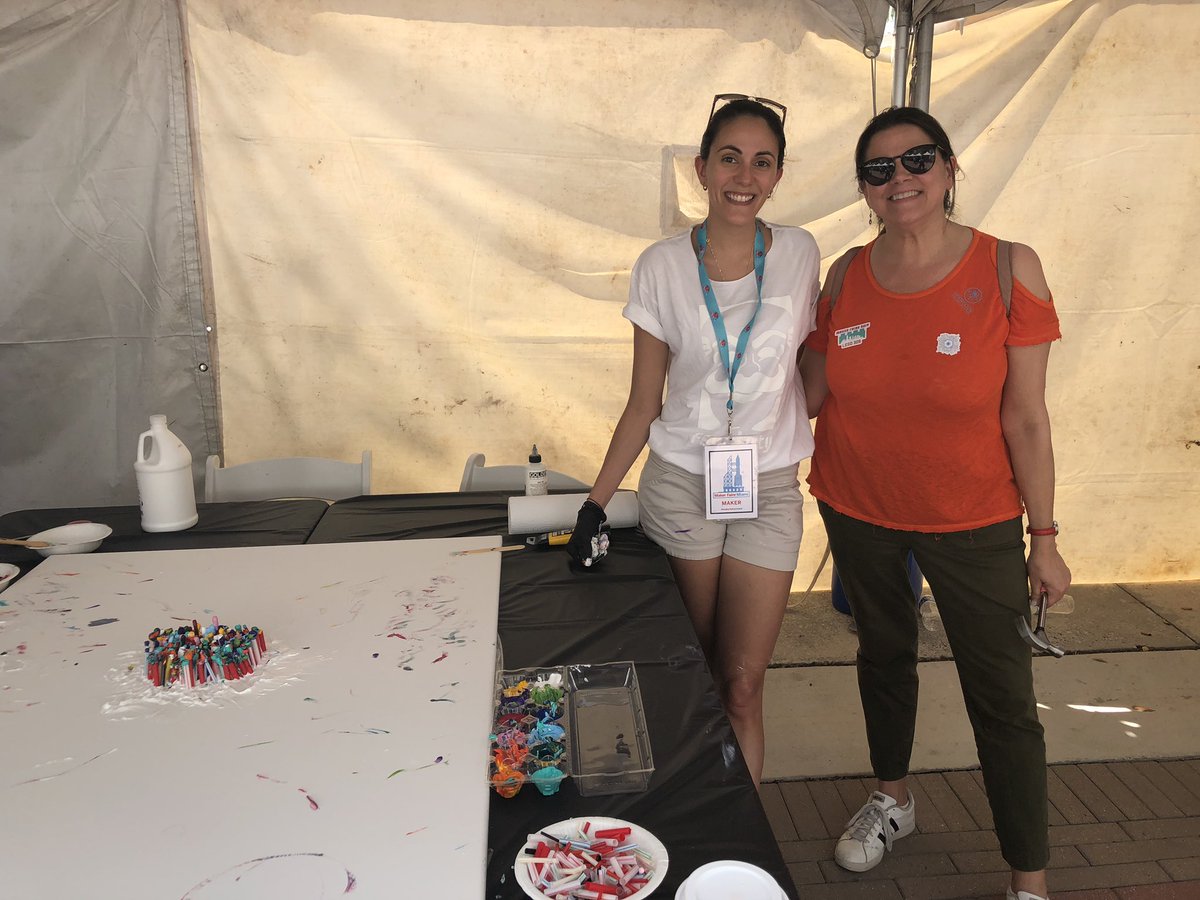 Say no to plastic straws and participate in this innovative art project. <a href="/makerfairemiami/">Maker Faire Miami</a> #thelaststrawmiami