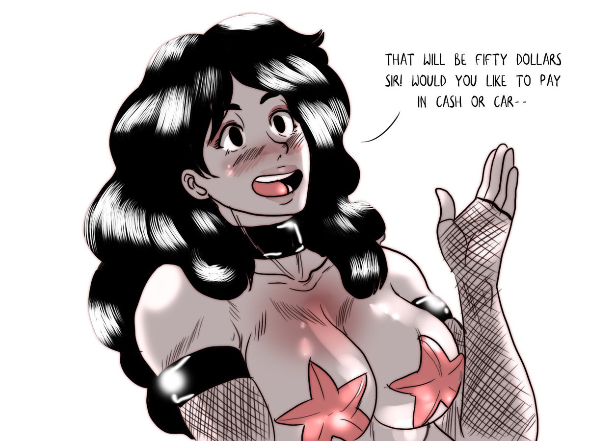SpicySmolMounty's tweet photo. #Backlog #StevenLewdiverse

Anon: "How much is a deepthroat, Stevie?"

Stevonnie: https://t.co/mIyucnl4pw