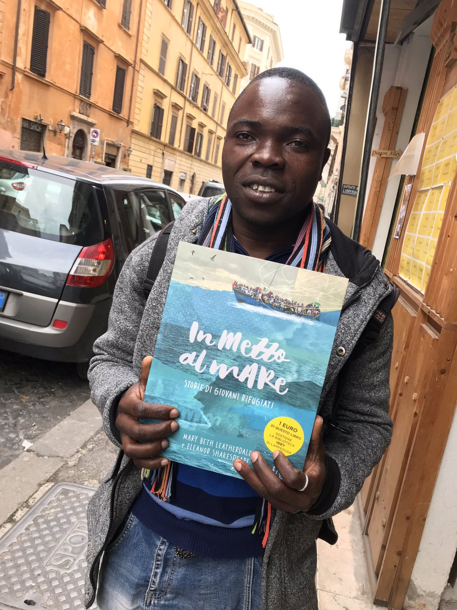 Megan Williams (@mkwilliamsrome) on Twitter photo Mohamed crossed to Italy on a migrant boat at 17 after his parents died in a bombing. He’s now a photographer heading to the Venice Art Biennale. His amazing story in wonderful kids book Stormy Seas, launched today in Italian. <a href="/la_Biennale/">La Biennale di Venezia</a> <a href="/mbleatherdale/">MaryBeth Leatherdale</a> <a href="/IbbyItalia/">ibby Italia</a> <a href="/AnnickPress/">Annick Press</a> Mohamed crossed to Italy on a migrant boat at 17 after his parents died in a bombing. He’s now a photographer heading to the Venice Art Biennale. His amazing story in wonderful kids book Stormy Seas, launched today in Italian. <a href="/la_Biennale/">La Biennale di Venezia</a> <a href="/mbleatherdale/">MaryBeth Leatherdale</a> <a href="/IbbyItalia/">ibby Italia</a> <a href="/AnnickPress/">Annick Press</a>
