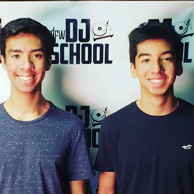 dfwdjschool's tweet photo. Keep an eye out for these two brothers. They've caught on quickly and have a natural ear for DJing. Proud to be playing a part in their music development. @al4nz4mor4 @ken__zam
#dfwdjschool #djlessons #djschool #learntodj #djtutor #djinstructor #pioneer… https://t.co/X5oAe5RKHW https://t.co/sjF2mK3ojR