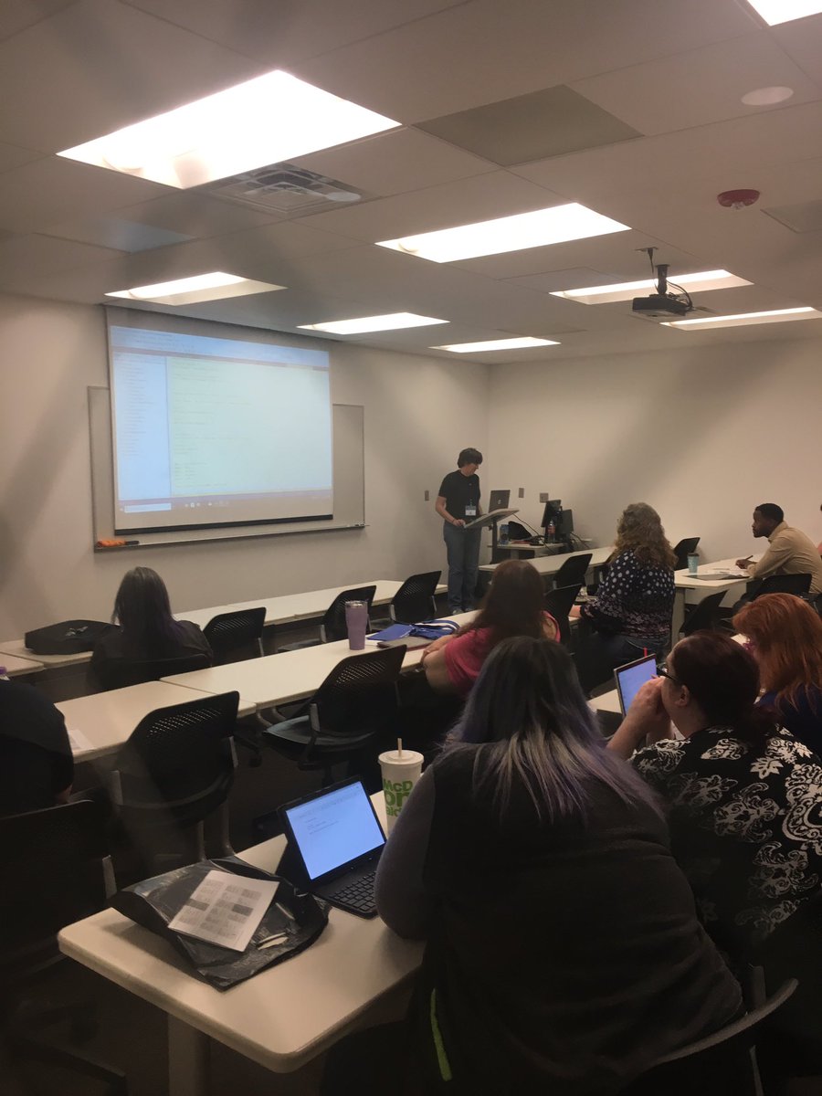 SpringsSQL's tweet image. Michelle’s talking about keeping up with SSMS.  Thanks for speaking today! #springssql #sqlsatcos #sqlsat830