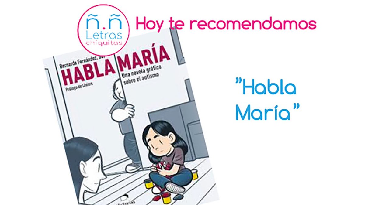 radiotvuaslp's tweet image. #RecomendacionesDRTVUASLP
"Habla María" de @monorama presente en la #44FNLUASLP es una novela gráfica acerca del autismo, término muy escuchado pero que no se conoce bien. Conoce más acerca de la obra con esta cápsula de #LetrasChiquitas de la #DRTVUASLP