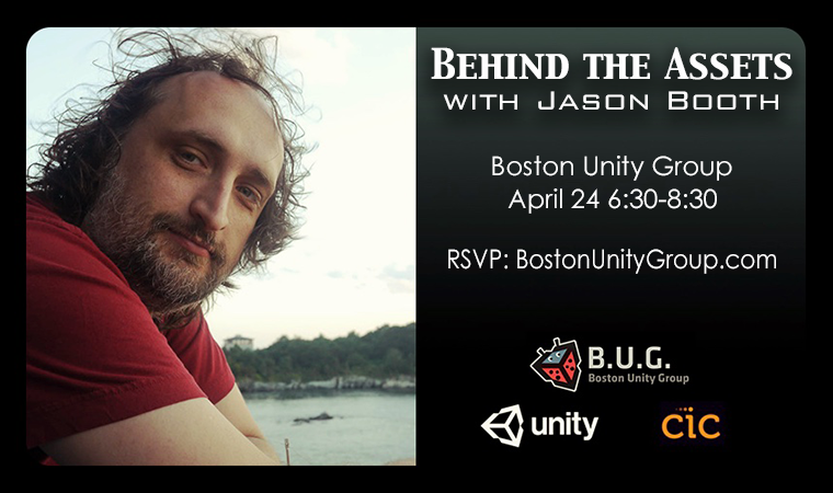 BosUnityGroup's tweet image. Interested in learning about developing, selling &amp;amp; maintaining assets on the Unity Asset Store? Join us on 4/24, at @CICcambridge, for: Behind the Assets with @slipster216! Please RSVP so we order enough pizza! meetup.com/B-U-G-Boston-U…  #UnityAssetStore #MadeWithUnity #Unity3d