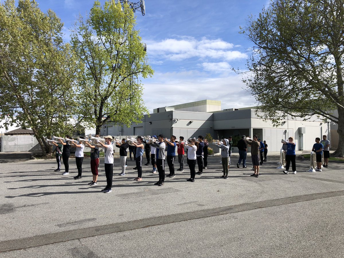 Iceman_SCV's tweet photo. #SCVC2019 Brass visual rehearsal. 

Coming together.  Very excited for the presentation this year! https://t.co/MsqgrSIrCA