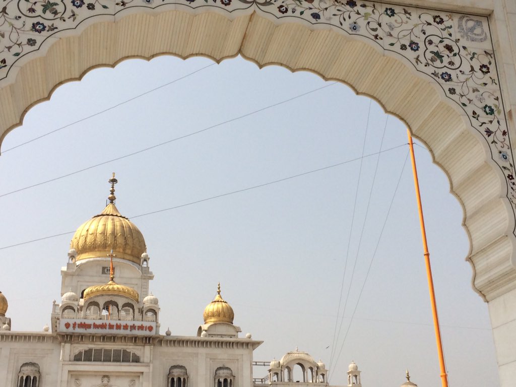 NGHS_RS's tweet photo. The sun has set on our third day in #India and the @NGHS_RS @NottmGirlsHigh trip team have arrived in #Jaipur. Such a full day - highlights were the cycle-rickshaws, the famous Jama Masjid mosque, chapatti making at a Sikh temple and Gandhiโs home. #wudu #exploring #holyspaces https://t.co/IcCRzdReRz