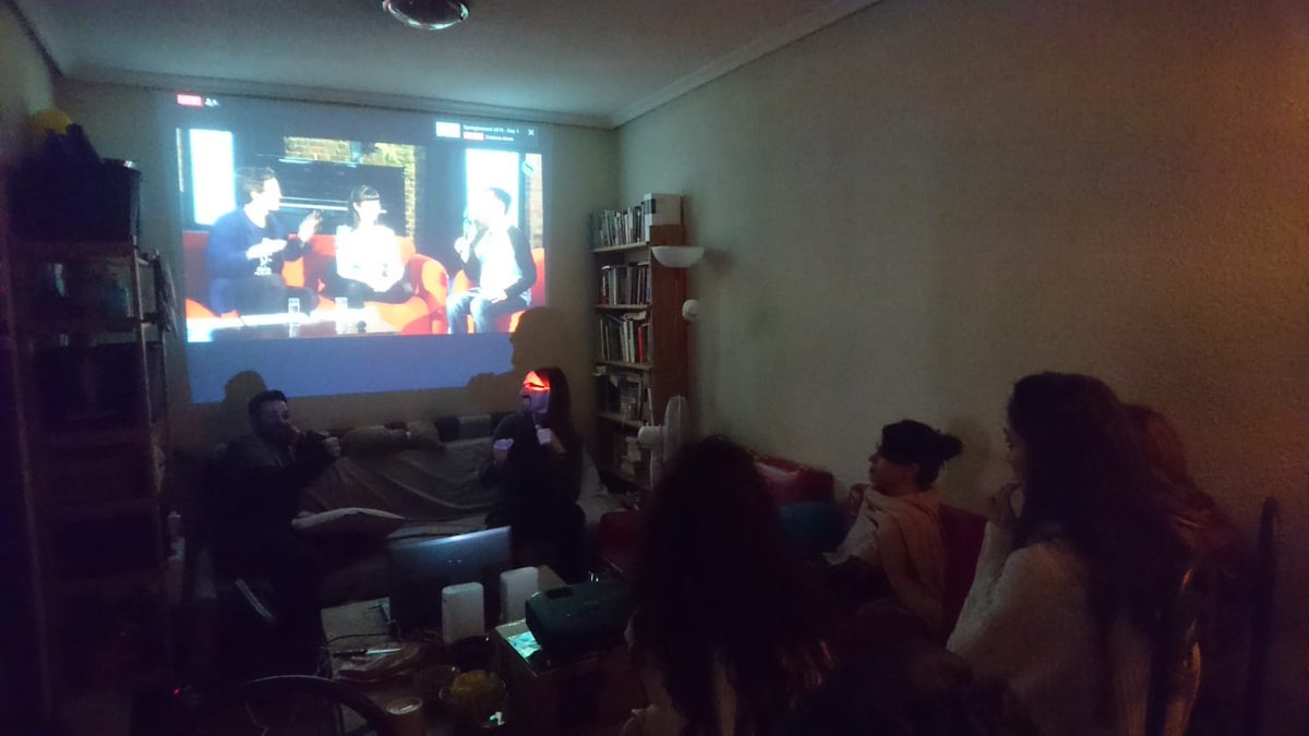 springbackmag's tweet image. Screenings of #SpringbackLive!
Friends in #Madrid are watching us!