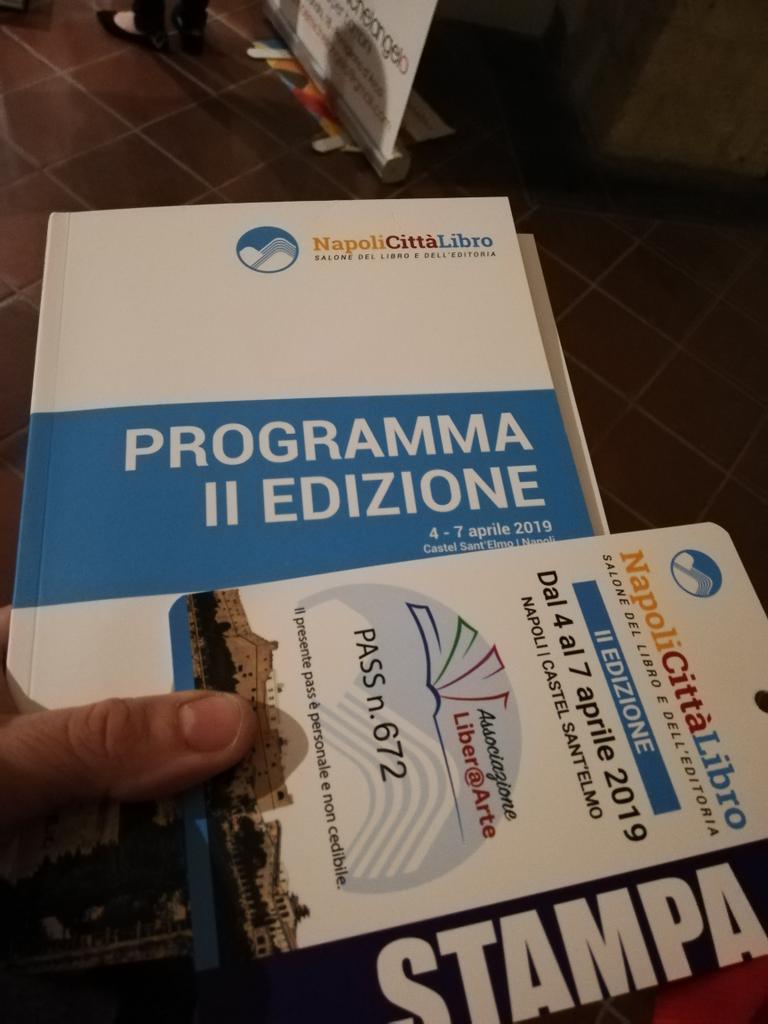 Potevo mancare alla seconda edizione di <a href="/NCL_info/">Napoli Città Libro</a>? Giammai
Approdata a Castel S. Elmo: favoloso!