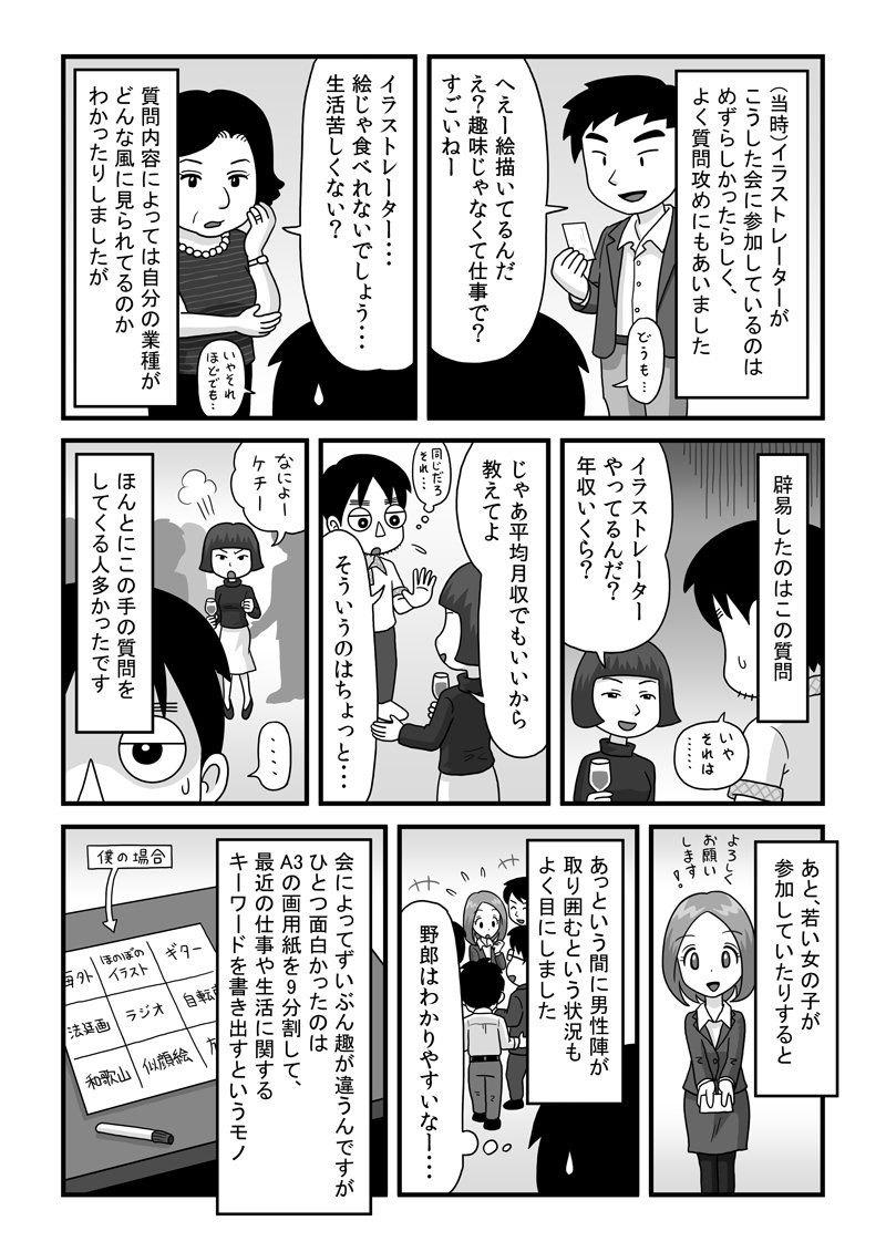 「異業種交流会のお話」 