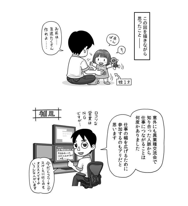 「異業種交流会のお話」 