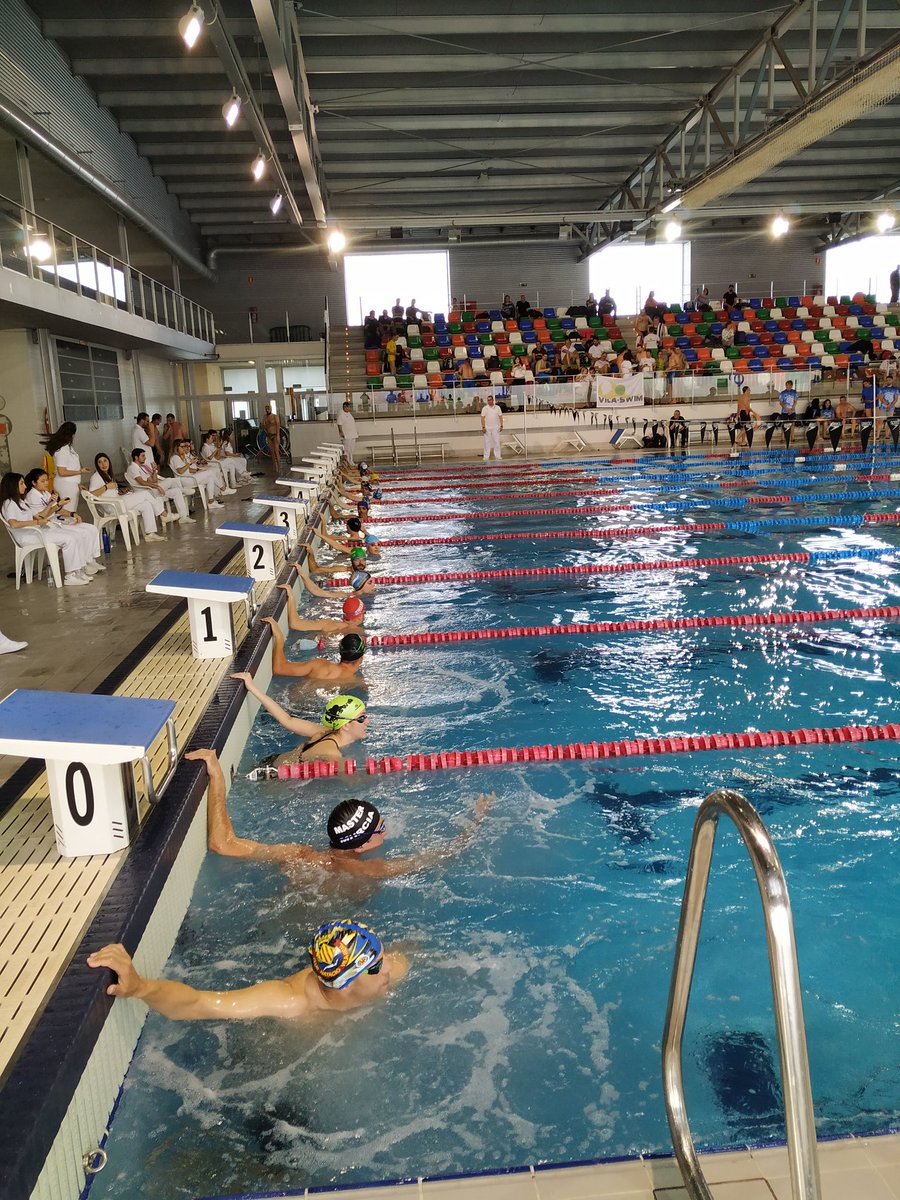 MrCerio's tweet photo. IV campeonato autonómico máster de larga distancia en piscina. Castellon 6 abril 2019
#CSEscenarioDeportivo #fncv #Natacion https://t.co/n1l3xzUs0M