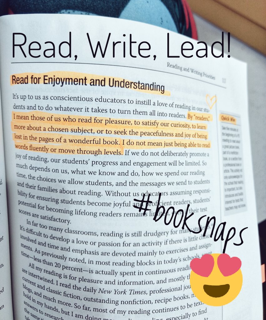 specialtechie's tweet photo. @TraciBrowder @emilyfranESL @teresagross625 More evidence! ♥️📚 #readwritelead #BookSnaps #PD4uandme #LostInLit https://t.co/9YJyITOcP4