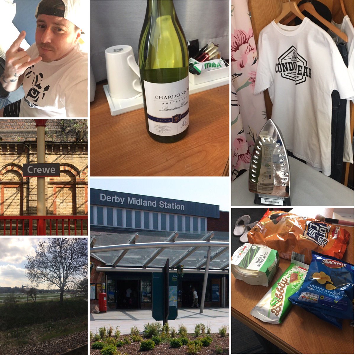 RoyzyRothschild's tweet photo. Touched down, Man has landed in derby 🐎 getting ready to walk my man out to his European title fight just touched down let’s go team peers #condowear 💯🤘🏻🥊🥊🥊⚡️⛰ hotel 🏨 vibes Chardonnay out and the munchies !! https://t.co/KS032Qm8sC