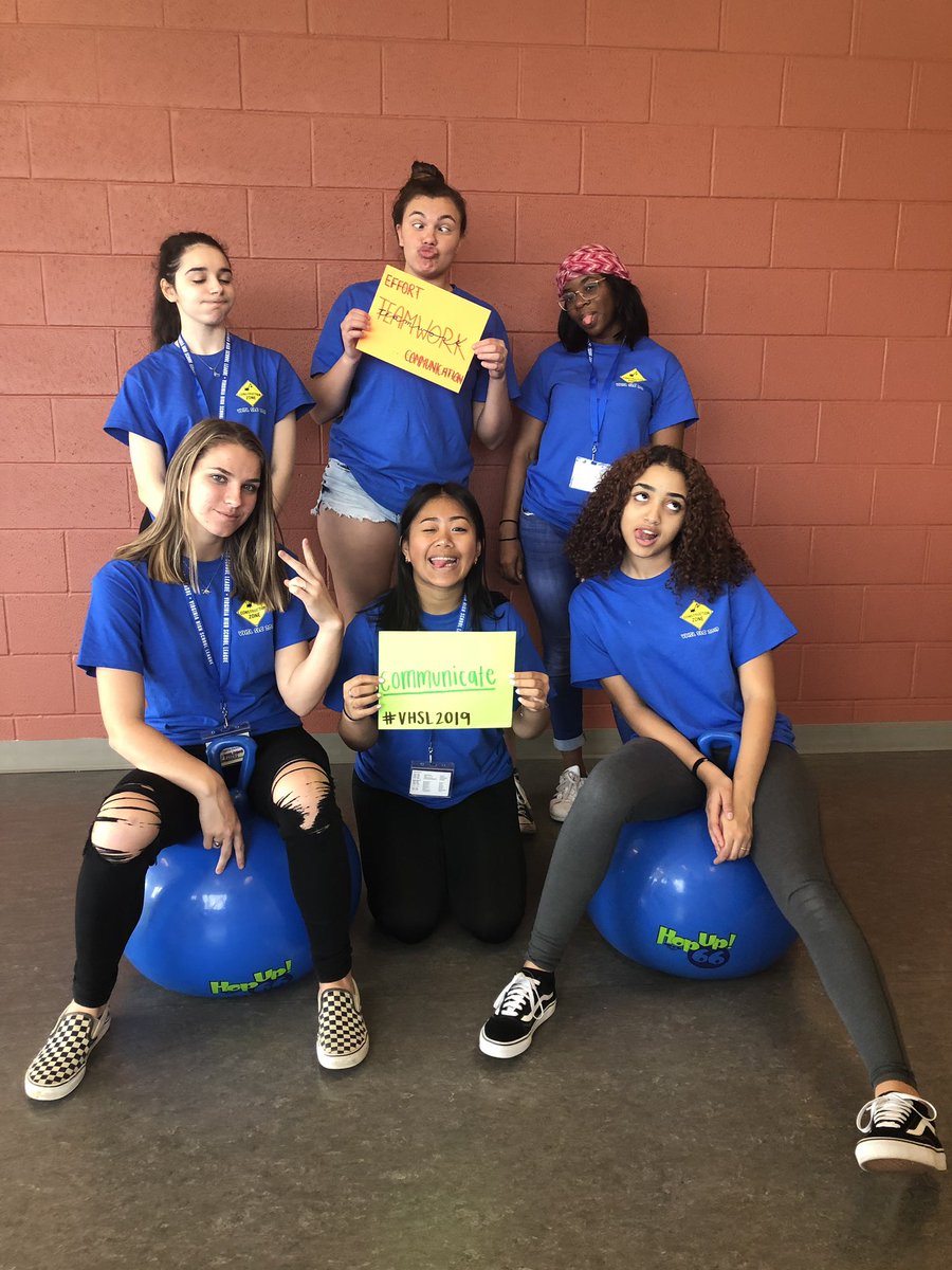 miss_pniewski's tweet photo. Groups 1 &amp; 2 from Mission: Possible did an amazing job using their leadership skills to solve several challenges all around the school! #VHSLSLC19 @BioKnights https://t.co/ExFkjshFM9