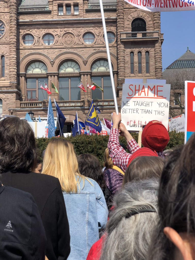 Shameful approach to finances by Doug Ford’s government. Cutting the future is not the answer! @CanTeachersFed <a href="/albertateachers/">Alberta Teachers' Association</a> #cutshurtkids