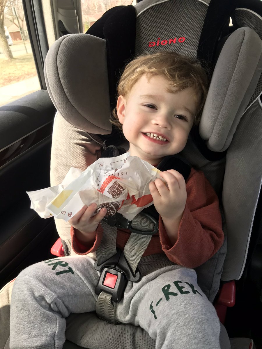 KrisAndersonTV's tweet photo. He was really wanting a “cheebuger” ❤️ #HangingWithDaddy https://t.co/cpnoyqtIOt