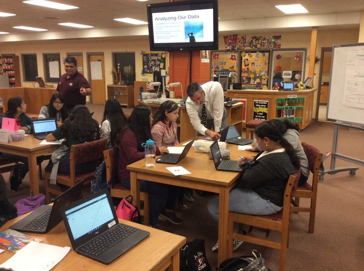 MISDGearUp's tweet photo. GEAR UP students highly engaged in our Blended Learning Math Camp! #GEARUP #CMSGEARUP #Classof2024 #MathAndTechnology https://t.co/6NQntnLN7L