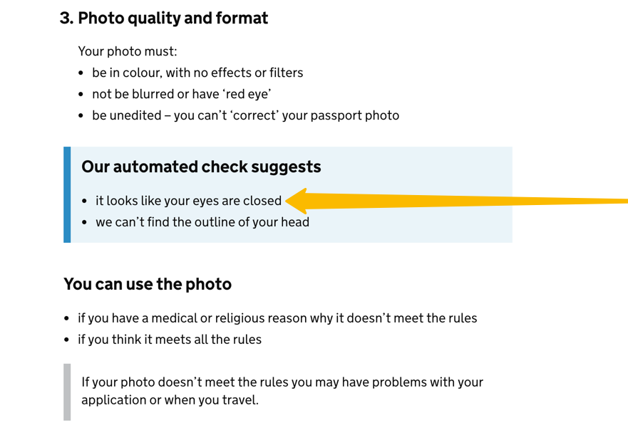 CatHallam1's tweet image. Today, I simply wanted to renew my passport online. After numerous attempts and changing my clothes several times, this example illustrates why I regularly present on Artificial Intelligence/Machine Learning bias, equality, diversity and inclusion. #passport
