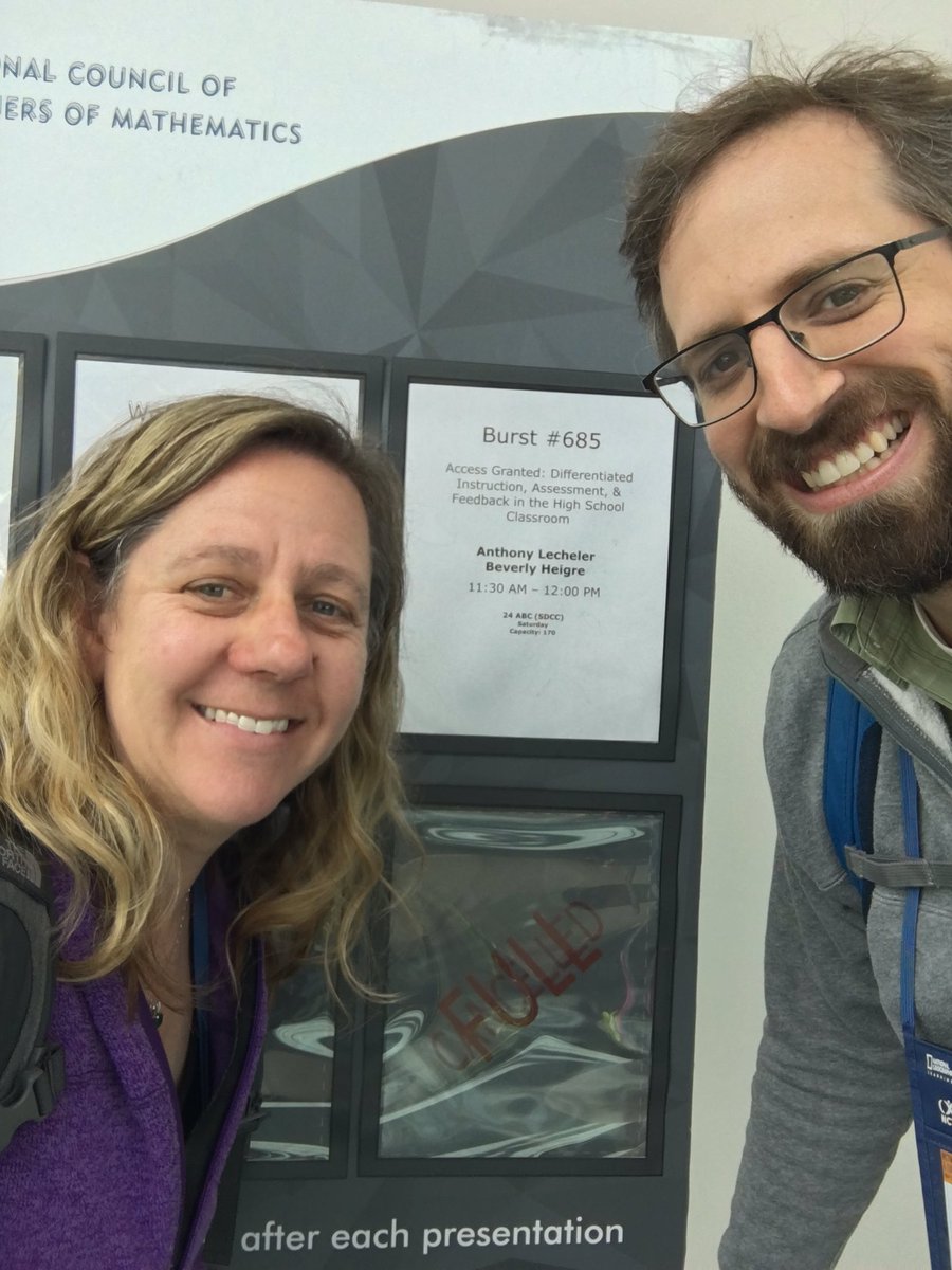 LechelerMath's tweet photo. 11:30 in SD Convention Center 24ABC.  Let’s do this! https://t.co/njzvVpghJM