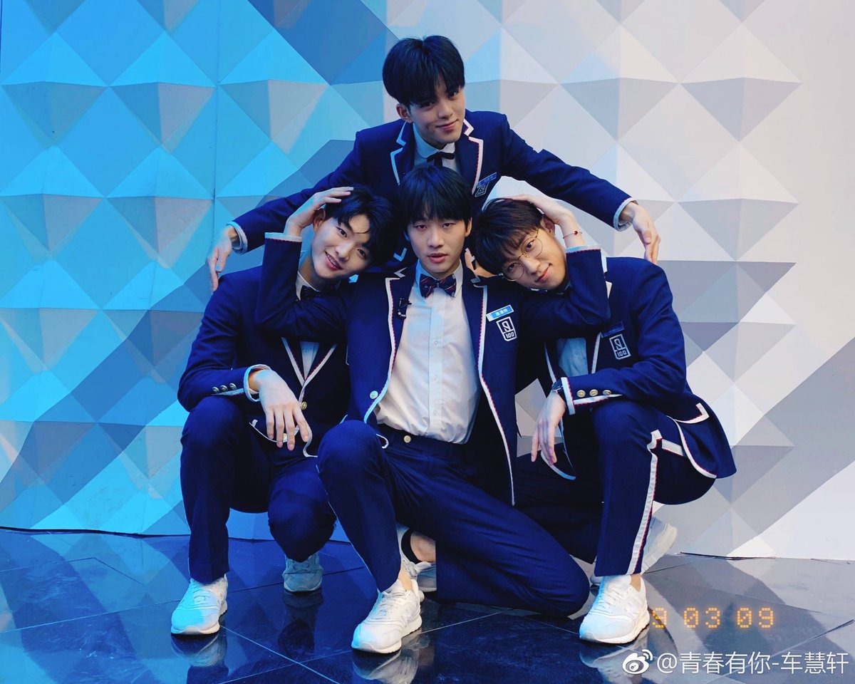 monochani's tweet photo. อยากเห็น BigPink Debut  จังเลยฮะะะะะ 😂
#LianHuaiwei #FengJunJie #CheHuiXuan #QiuBoHan #QingChunYouNi #IdolProducer2 https://t.co/6QDBndAKpZ