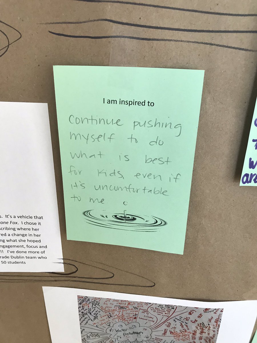 allieseiling's tweet photo. A great day of learning around creativity!
Creativity - the process of using imagination and critical thinking to generate new ideas that have value!
#ItsWorthIt #ItsWorthThinking #teach4creativity https://t.co/BlpkHT8WEq