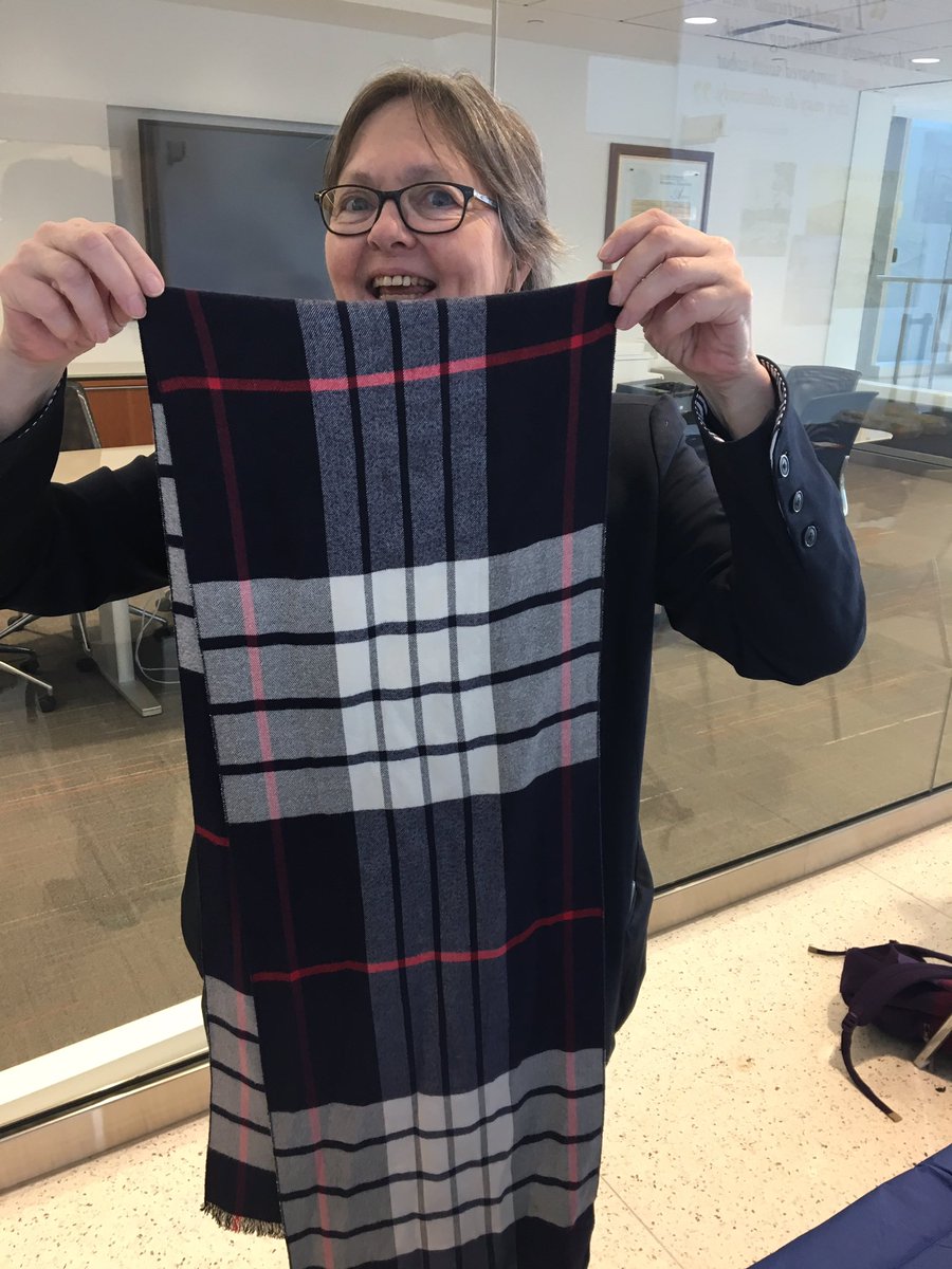 Lost scarf at #NEGEA2019 ?  Contact Judy