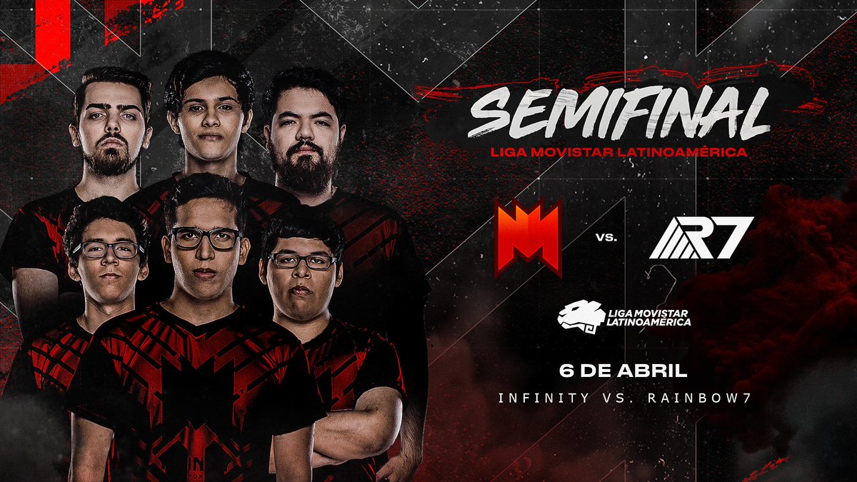 InFinitye_sport's tweet photo. Estamos a dos horas de juegar la gran semifinal en un BO5 vs @rainbow7lol
¡VAMOS QUÉ SE PUEDE! 
🇨🇷 🇲🇽 14:00hrs
🇵🇪🇨🇴🇪🇨 15:00hrs
🇻🇪 🇧🇴 16:00hrs
🇦🇷🇨🇱17:00hrs
🖥🎥 https://t.co/W3c2Jqvdmi 
#goINF 
#VamosPorMas
#OMENbyHP https://t.co/LMtU7FnmZI