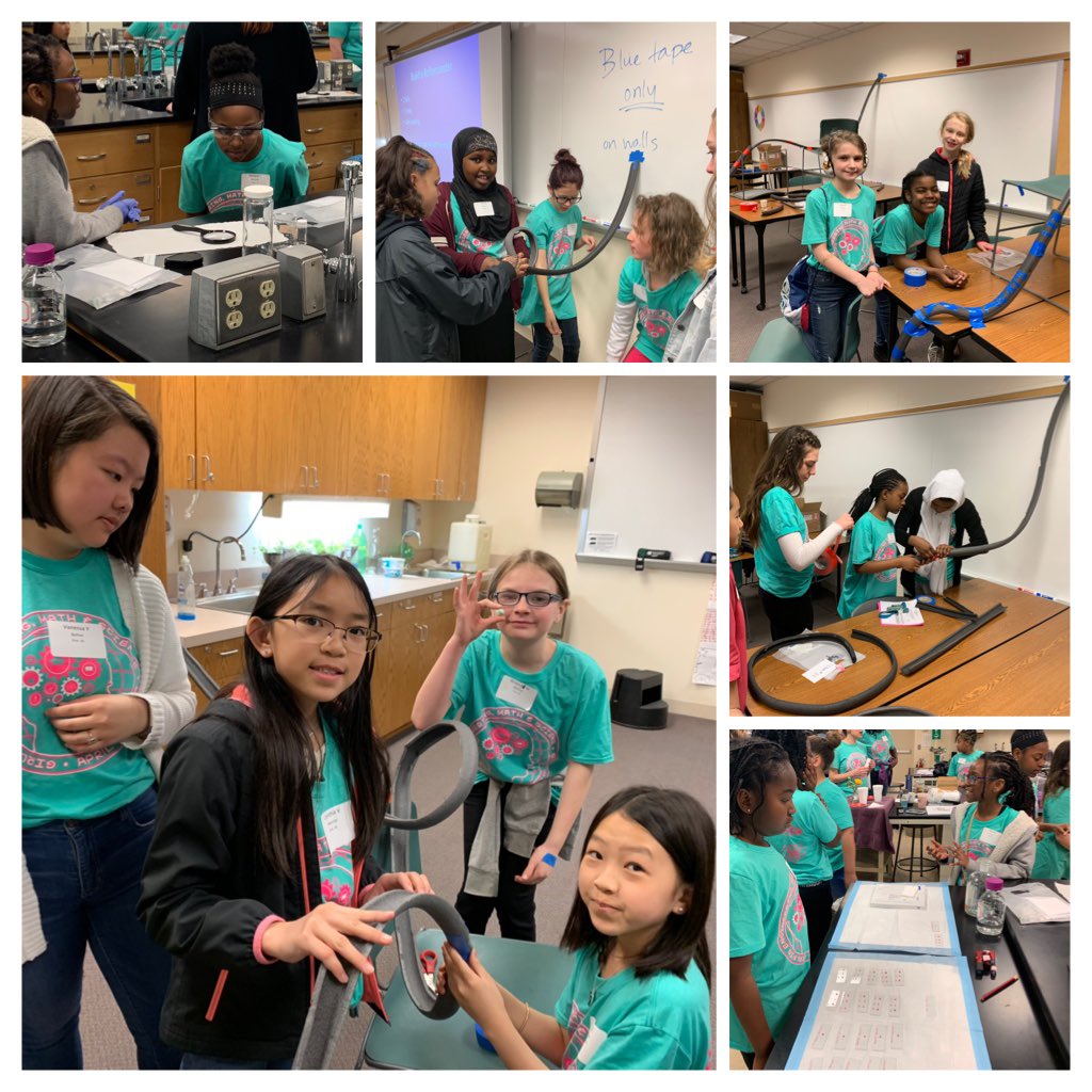 AmyOliverEDU's tweet photo. Girls in Engineering, Math and Science at Bethel University started off with roller coaster design and forensics!  #ThisIsMonroe #ClearlyAmazing #BethelSTEM #AHschools https://t.co/D776puXPsi