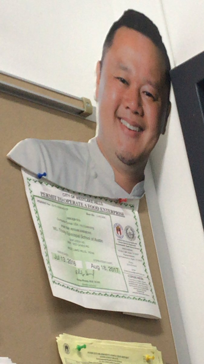 ATXtrinityChef's tweet image. Always comforting to have @jettila watching over me here in Austin