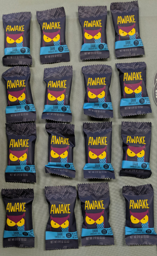 MLHacks's tweet photo. We have a 2D Array of caffeinated chocolates to fuel you through @hackMHS thanks to our friends at @awakechocolate! #caffeinate #hackmhs https://t.co/NvmTPaao9X
