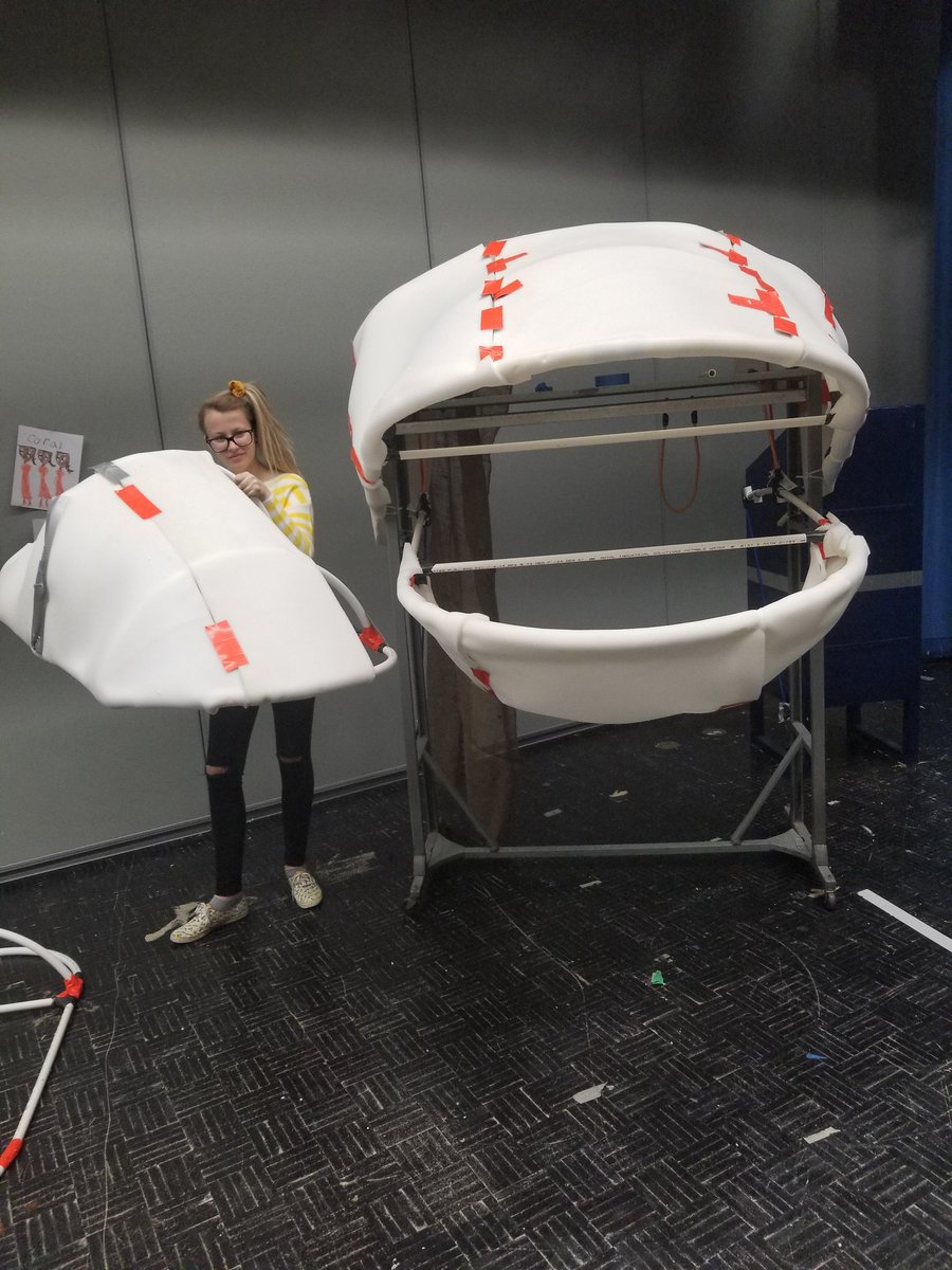 macprops's tweet photo. Audrey II #4 is completely foamed and #3 is being done! Anyone else as excited as us to see the product? @OttawaCappies @MacShopofHorror
@ImmaculataOCSB
@drama_mac
#dontfeedtheplant #whymac #Theatre #diy https://t.co/bOTUz6E8lG